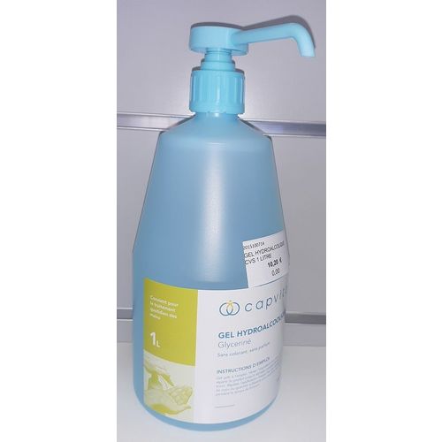 gel hydroalcoolique 1L cap vital - Hygiène personnelle - MMC3 - Commerçants  du pays voironnais