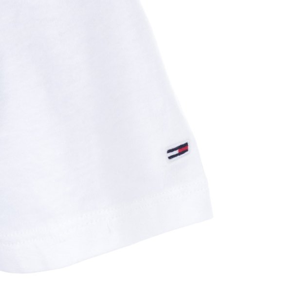 T SHIRT EN COTON BIO LOGO TOMMY HILFIGER Mode DW0DW08615